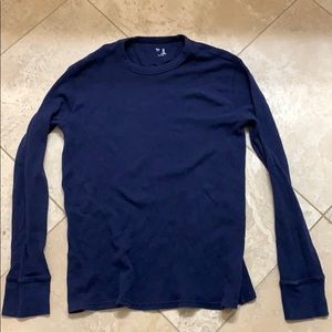 Gap Long Sleeve Shirt Blue Men’s Medium